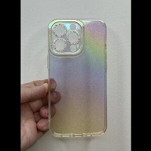 IPhone 13 Pro Case - Rainbow Ombre